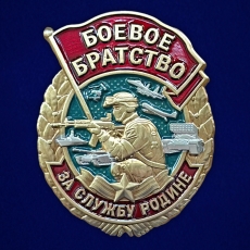Знак Боевое братство За службу Родине  фото