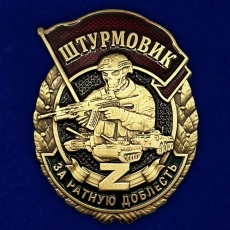 Знак штурмовика За ратную доблесть  фото