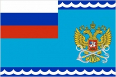 Флаг Росморречфлота  фото