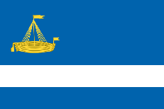 Двухсторонний флаг Тюмени  фото