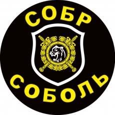 Наклейка СОБР Соболь  фото