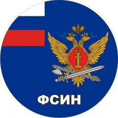 Наклейка «ФСИН»  фото
