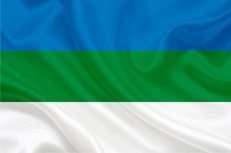Флаг Республики Коми  фото