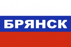 Флаг триколор Брянск  фото