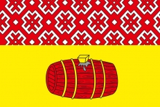 Флаг Вельского района  фото