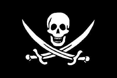 Флаг Пиратский с саблями