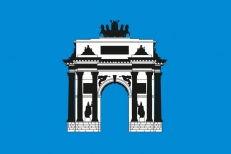 Флаг Западного административного округа Москвы  фото