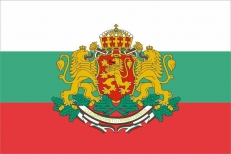 Флаг Болгарии с гербом Штандарт Президента  фото