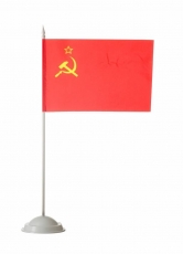 Флажок настольный СССР  фото