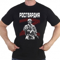 Футболка Z с принтом Росгвардия   фото