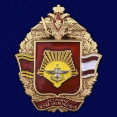 Памятный знак За службу на Дальнем Востоке  фото
