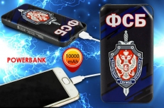Портативный аккумулятор Powerbank с эмблемой ФСБ  фото