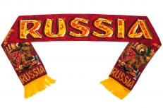 Шелковый шарф Russia  фото