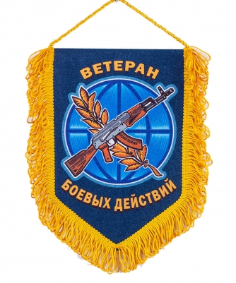 Вымпел Ветерану боевых действий