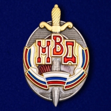 Знак Почетный сотрудник МВД  фото