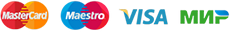 Оплача чере MasterCard, Maestro, Visa, Мир Оплача чере MasterCard, Maestro, Visa, Мир